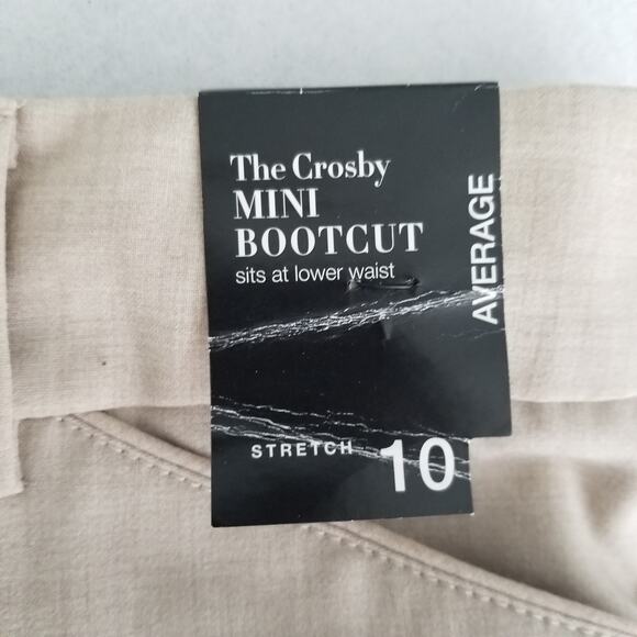 New York & Co The Crosby Mini Bootcut Dress Pants, Size 10, New with Tags - Picture 9 of 14